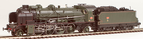 REE Modeles MB-053S - French Steam Locomotive Class 141 of the SNCF - Depot ANNEMASSE (DCC Sound Decoder)